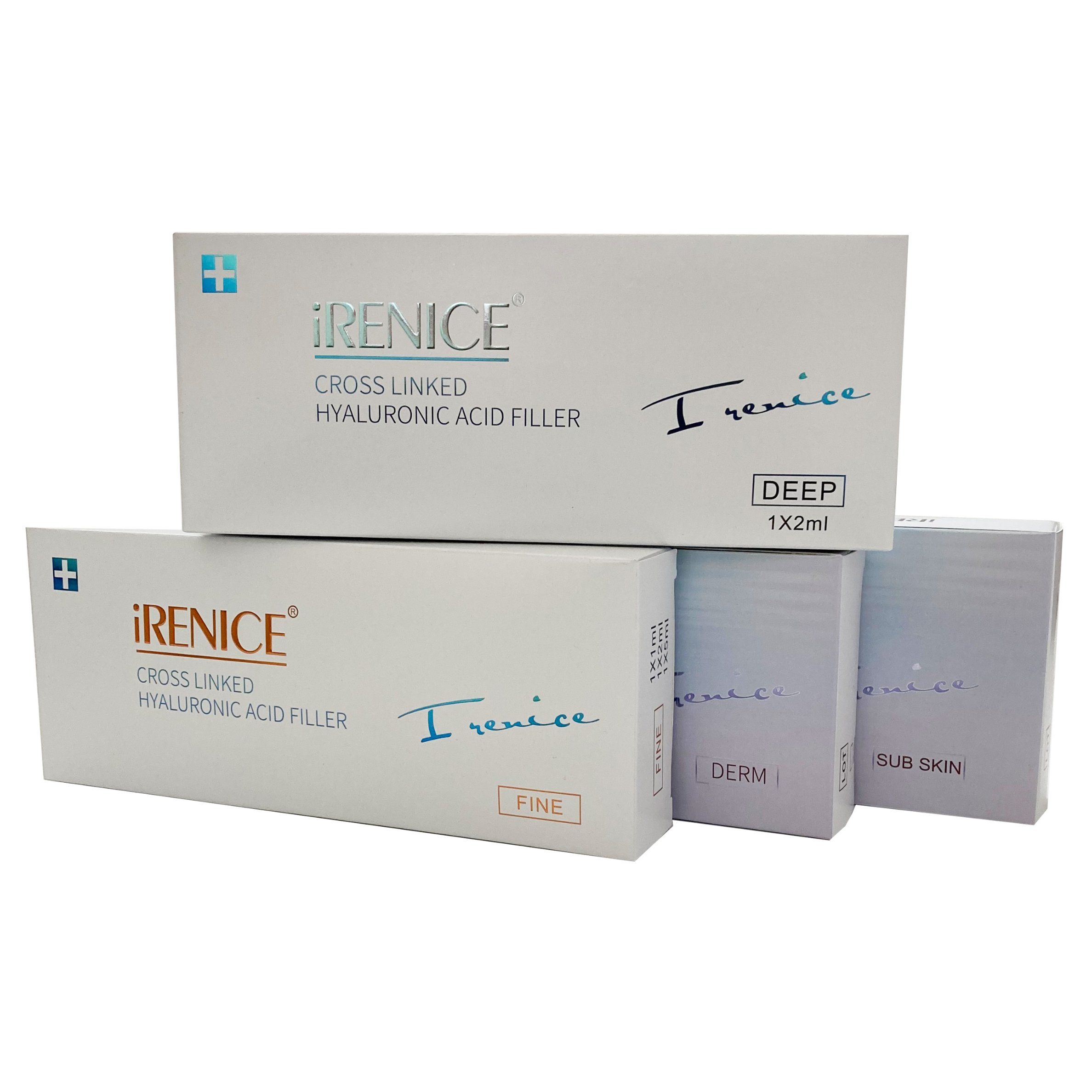 Whole sales skincare hyaluronic acid filler 2ml lips injection HA dermal filler gel from manufacturer-iRENICE