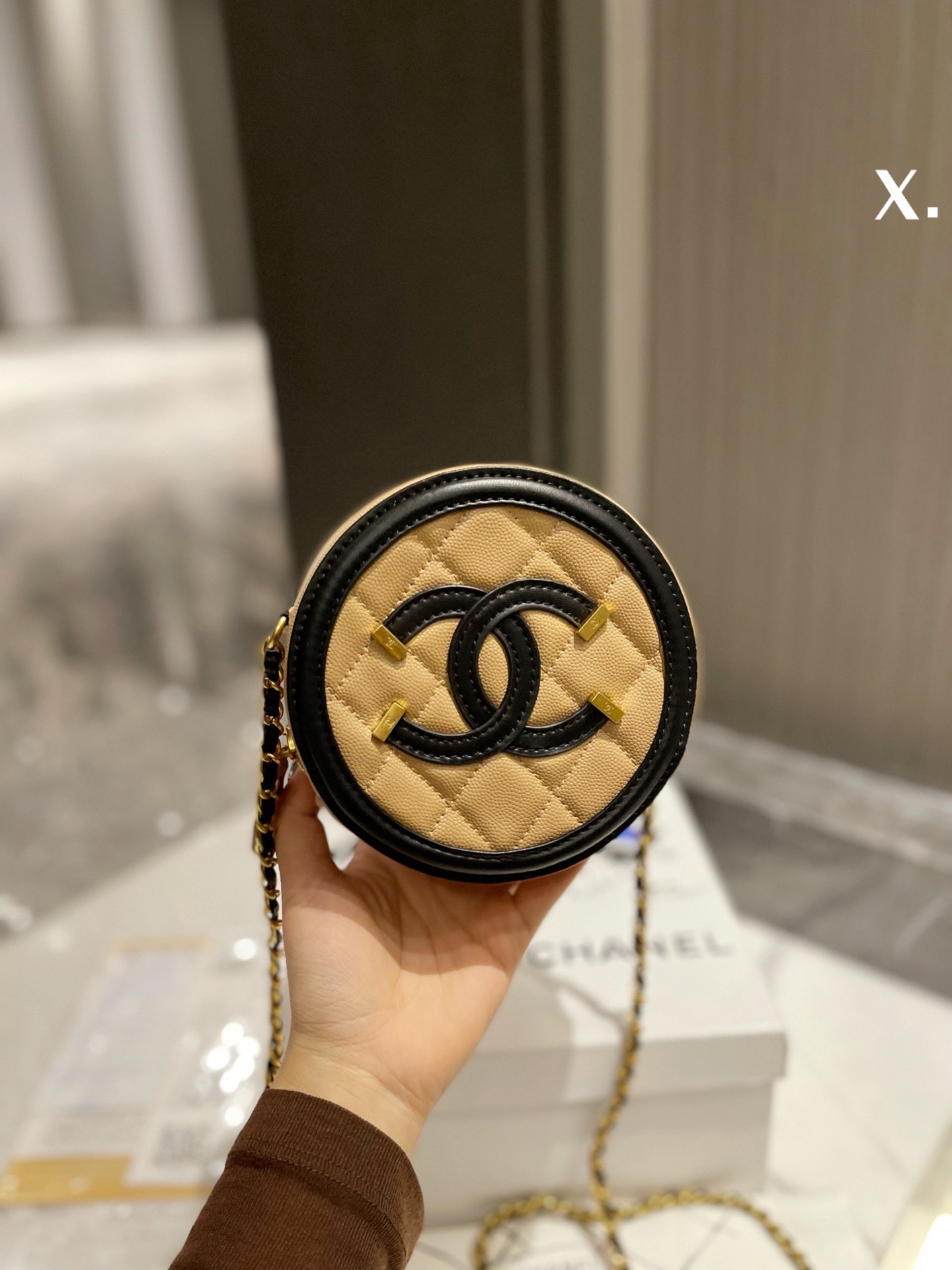 chanel round bags