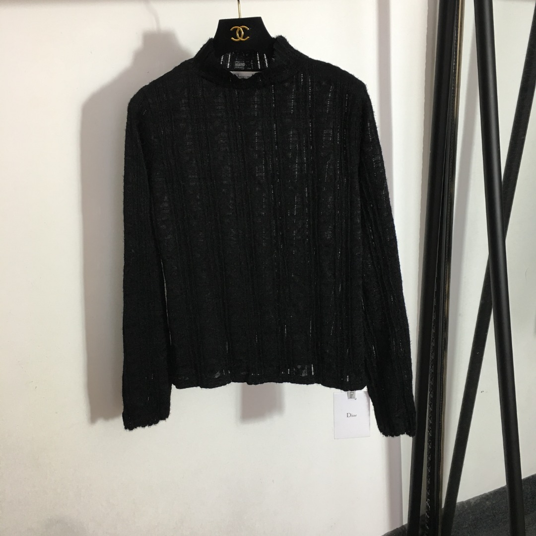 Dior turtle neck knitted sweater 