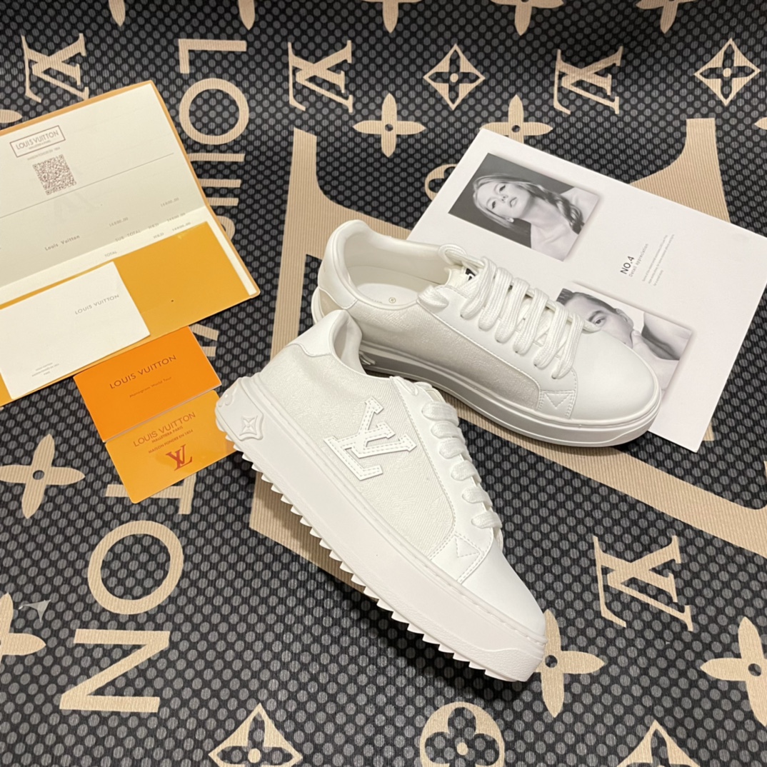 Louis Vuitton patchwork casual shoes 