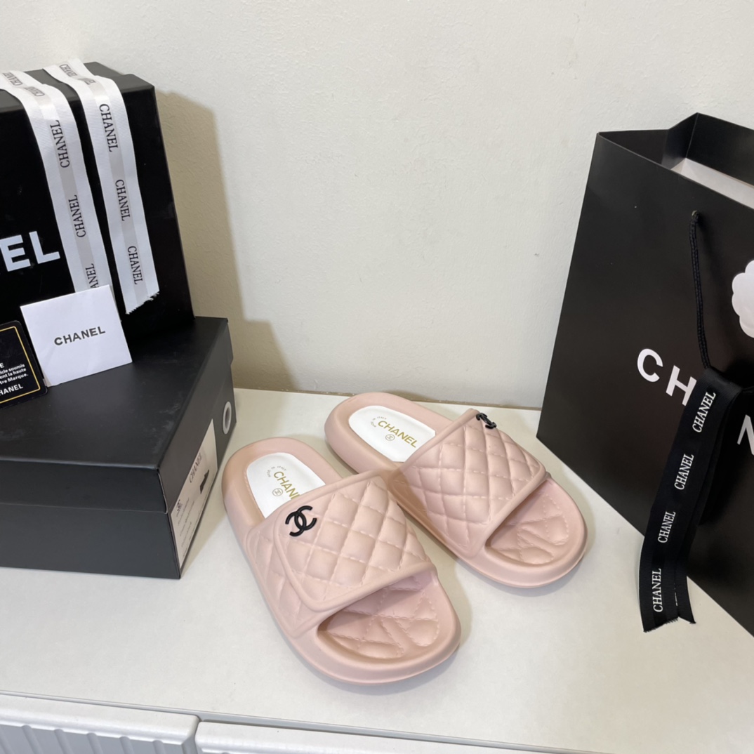 Chanel Air Bubble Flat Slippers