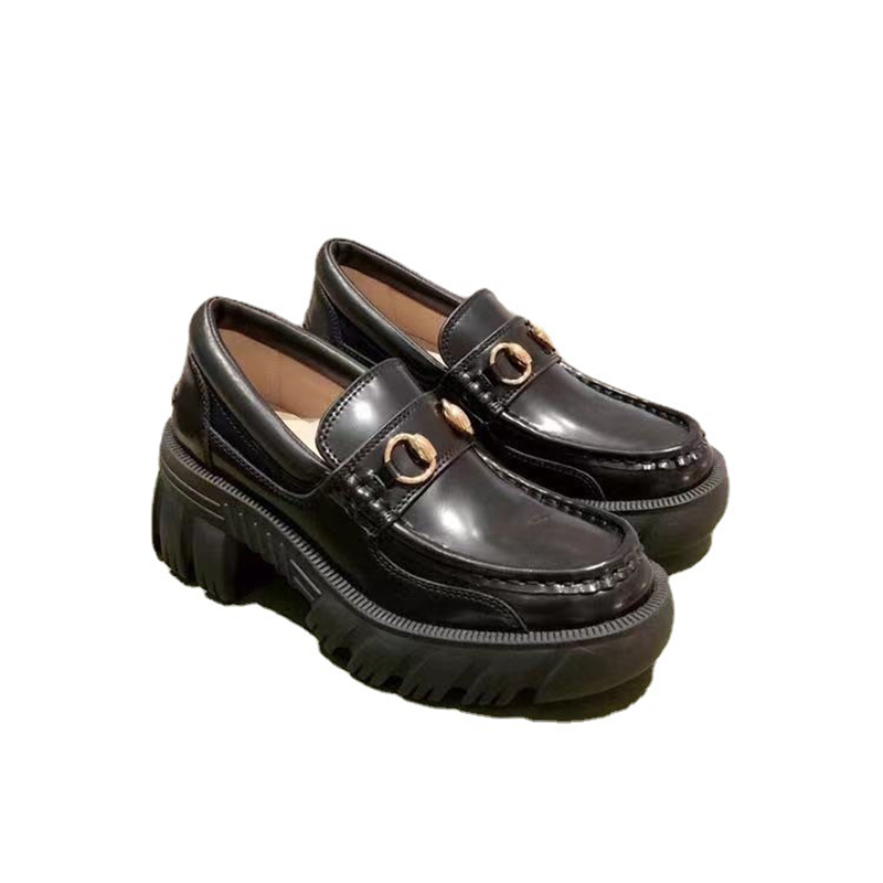 Gucci Women Round Toe Thick Bottom Muffin Shoes
