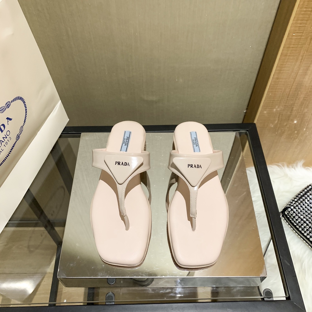 Prada New Clip On Sandals