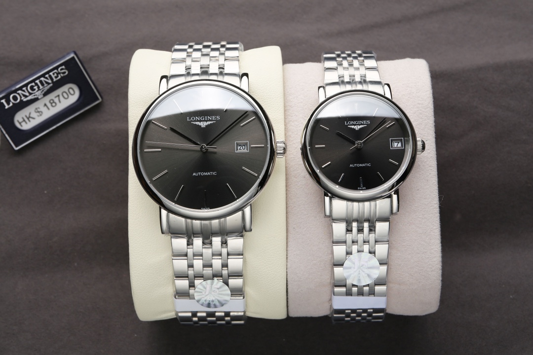 Longines Elegant Collection Couples Cowhide Watch Strap