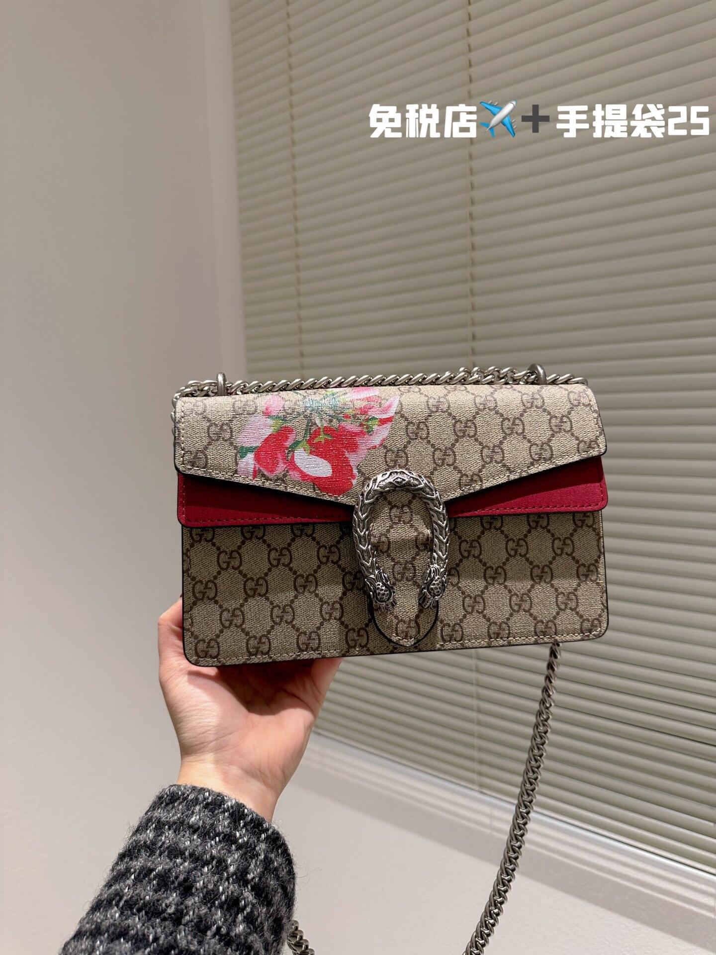 Gucci Classic Dionysian Flower handbags