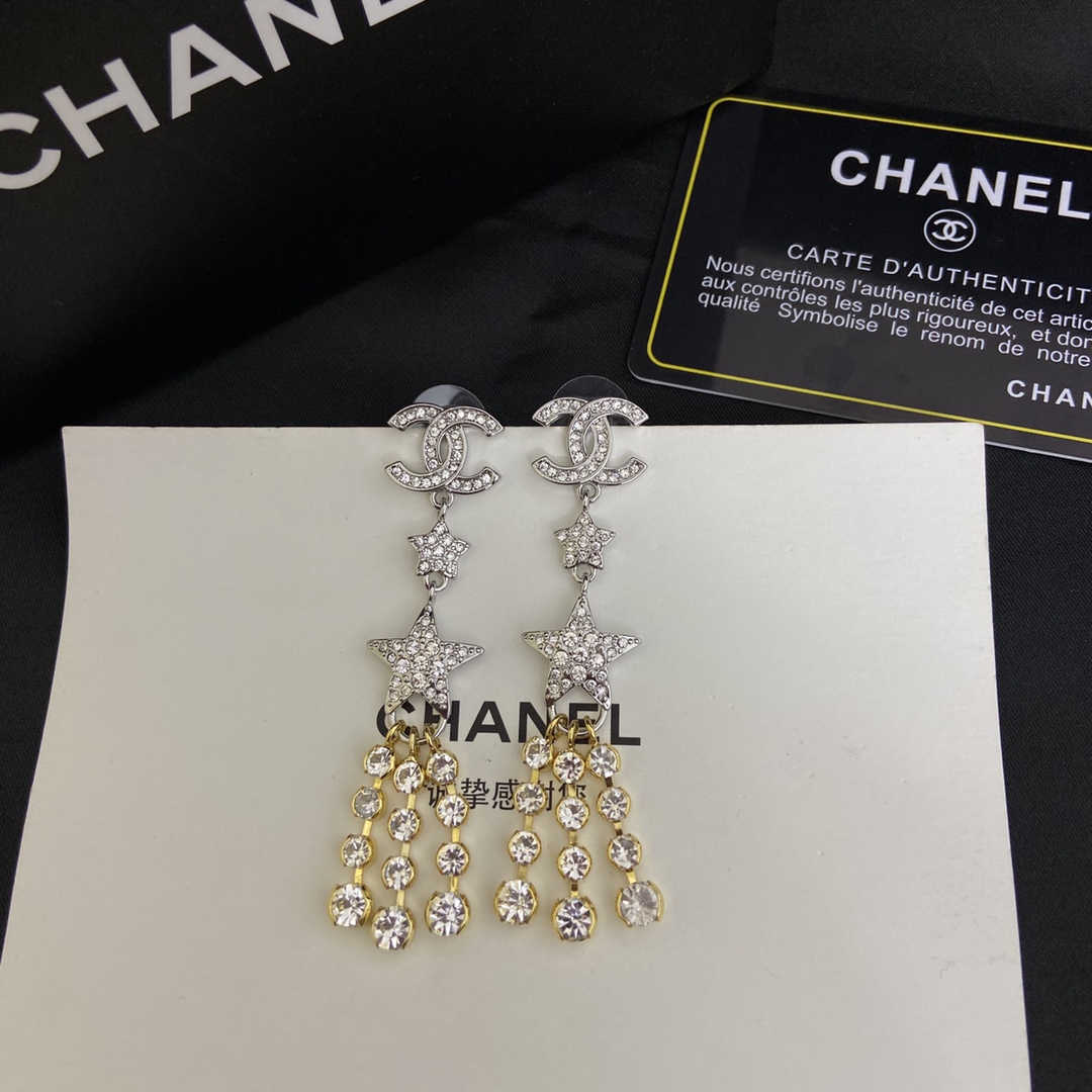 Chanel New Fringe Earrings