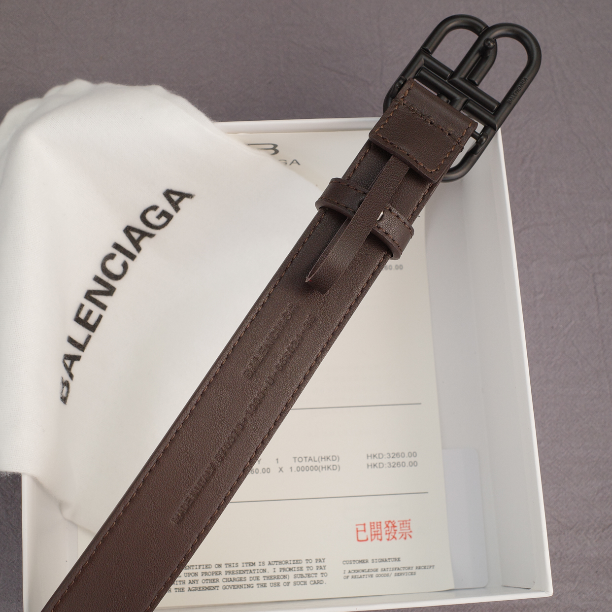 BA Women Dumb Black Buckle Leather belt