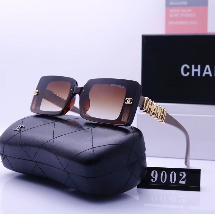 Chanel classic fashion square sunglasses