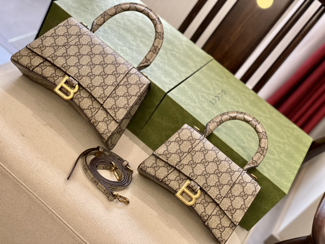 Balenciaga & Gucci co-branded commemorative model handbags 