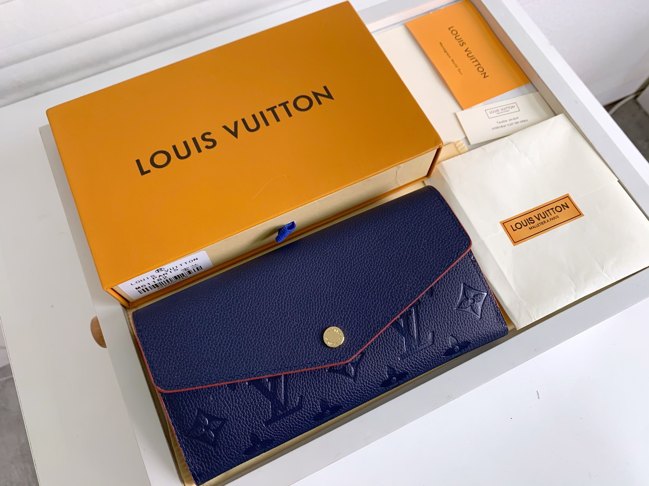 lv monogram empreinte handbag