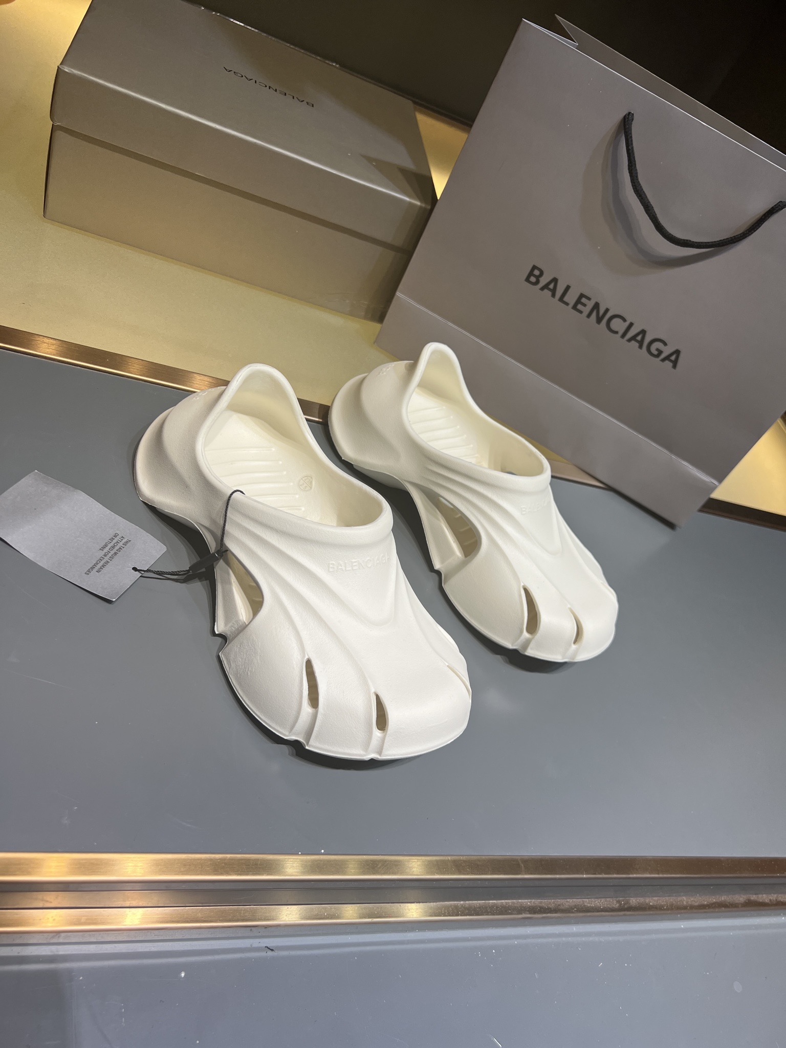 Balenciaga Men's and women's non-slip rubber sole shoes