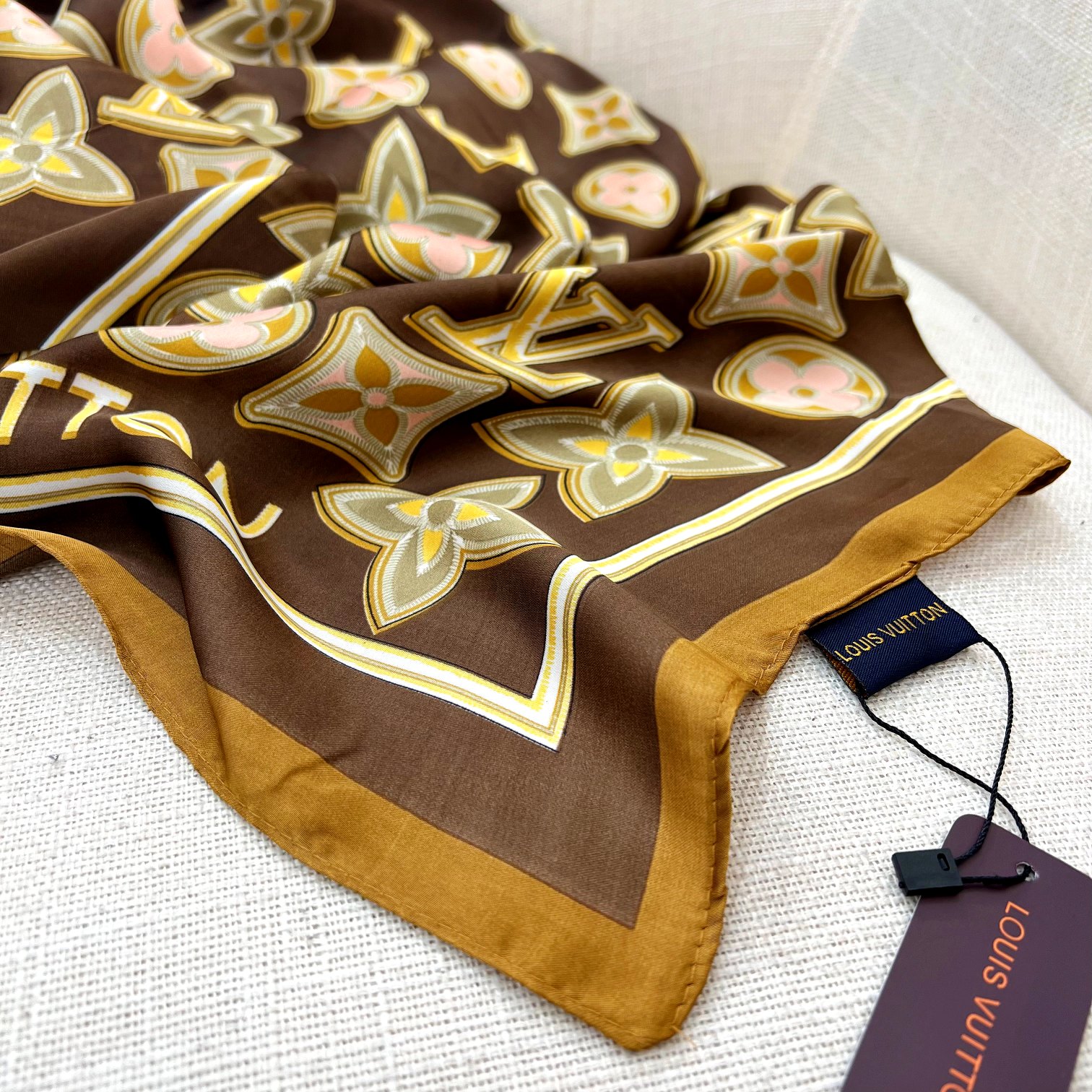 LV summer silk scarf