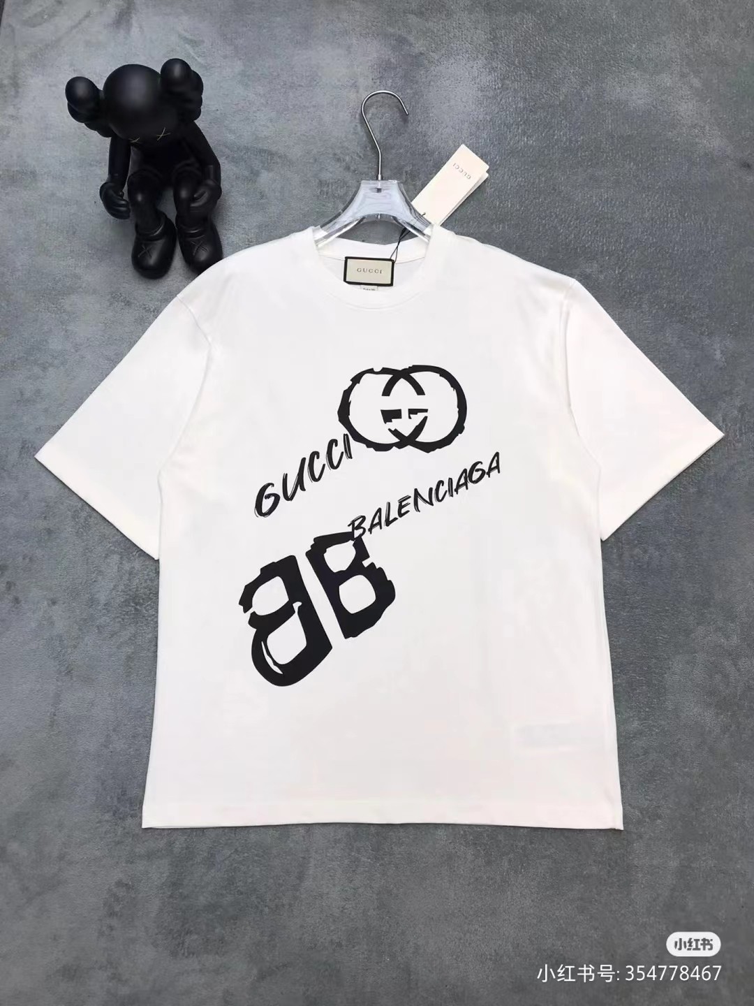 2023 Summer New Design Gucci & Balenciaga Cotton Classic Unisex T-shirt