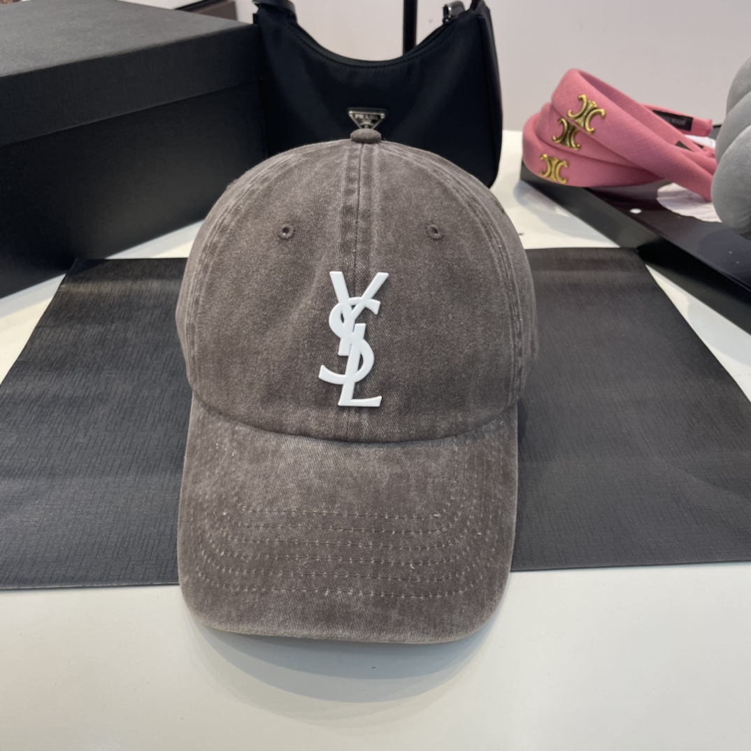 YSL casual fashion baseball hats