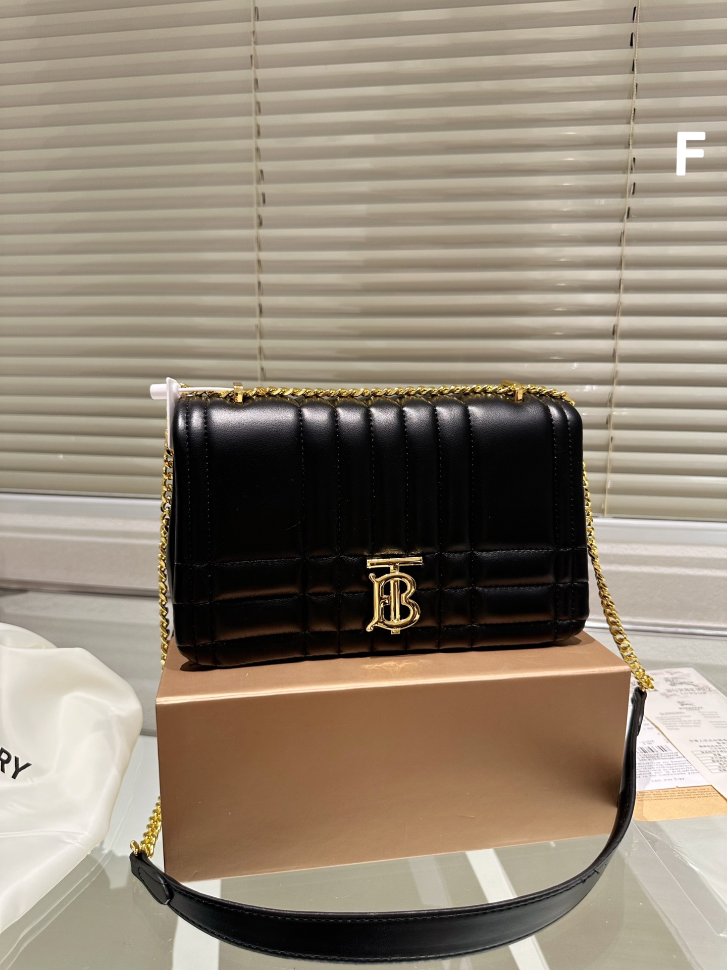BURBERRY Lola - Quilted Leather Small Lola Bag