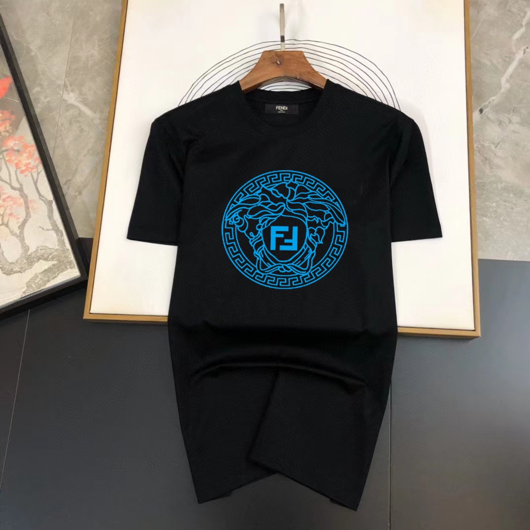Fendi Summer New Design Fashion & Leisure Unisex T-shirt