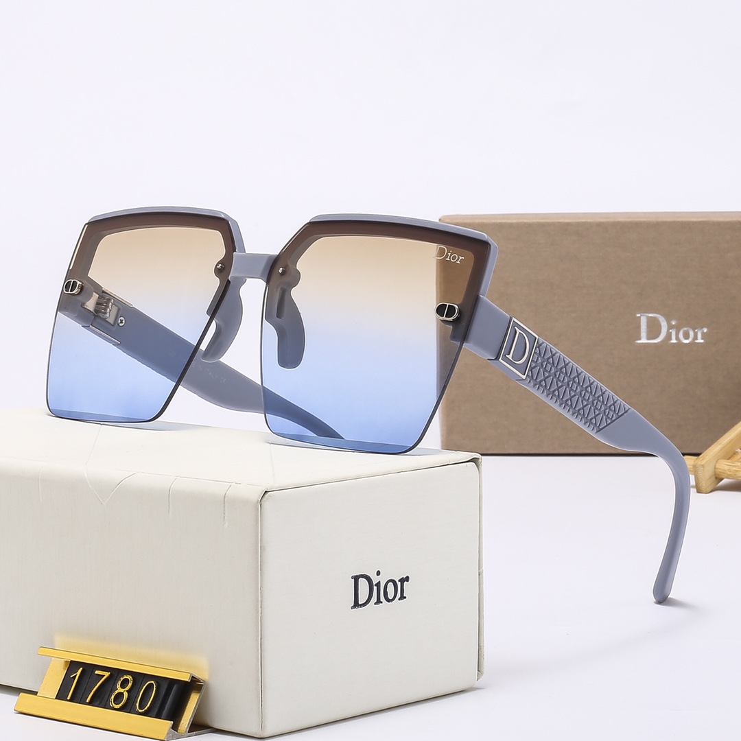 Dior fashion classic rimless sunglasses