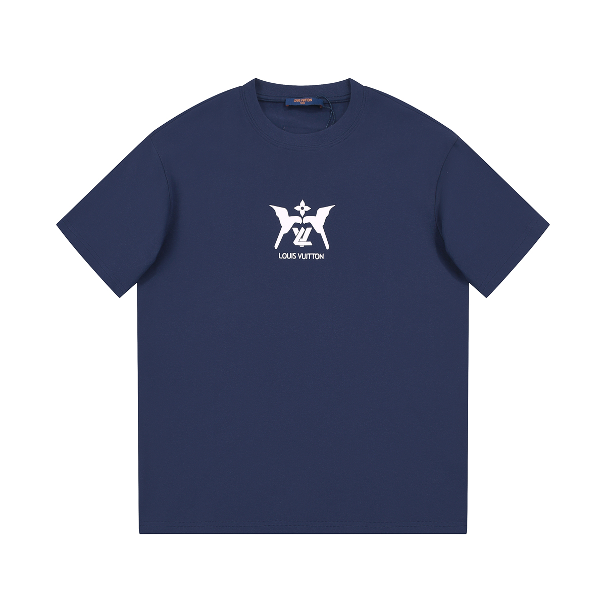 Louis Vuitton Summer Cotton Breathable Unisex Fashion T-shirt