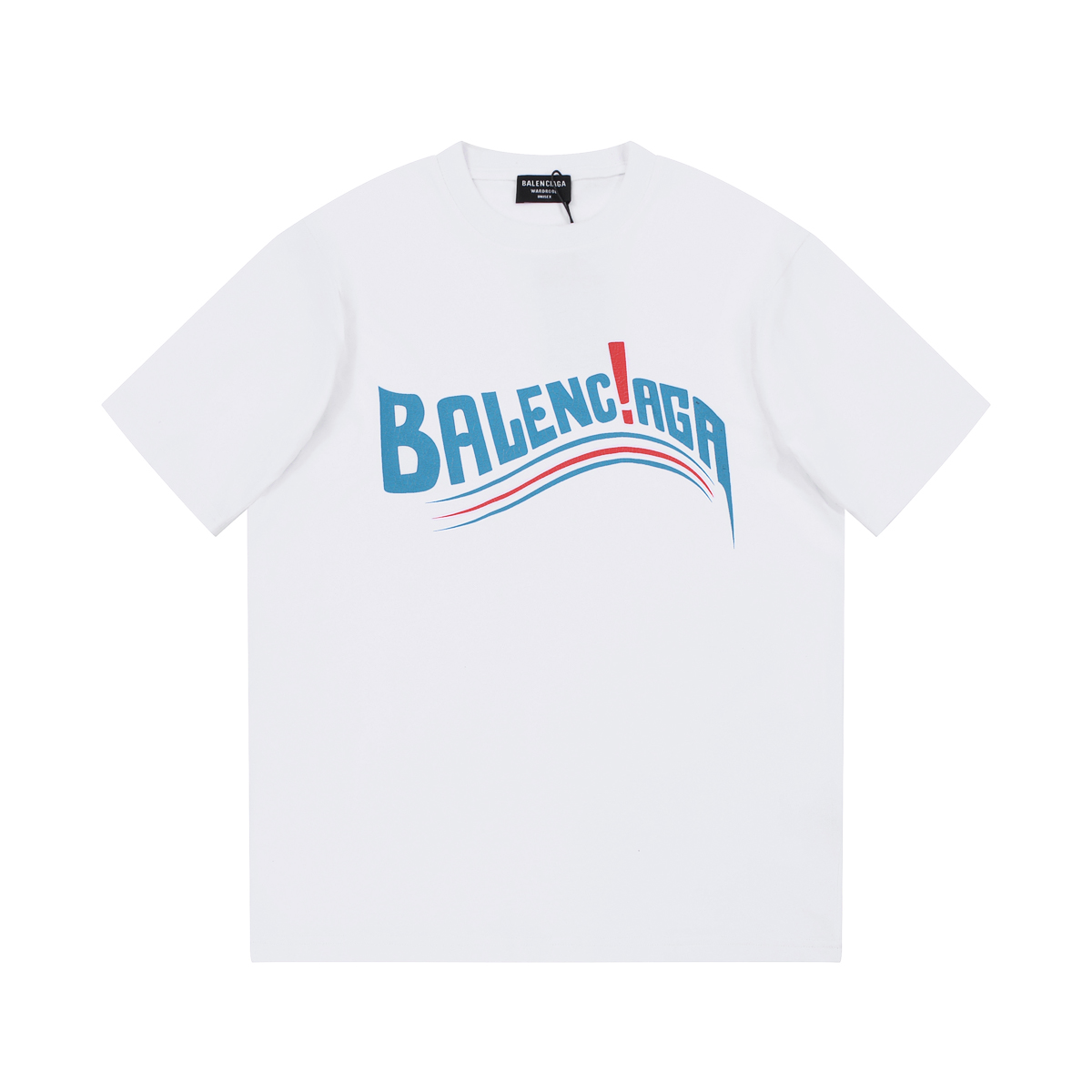 Balenciaga Summer Cotton Breathable Unisex Classic T-shirt