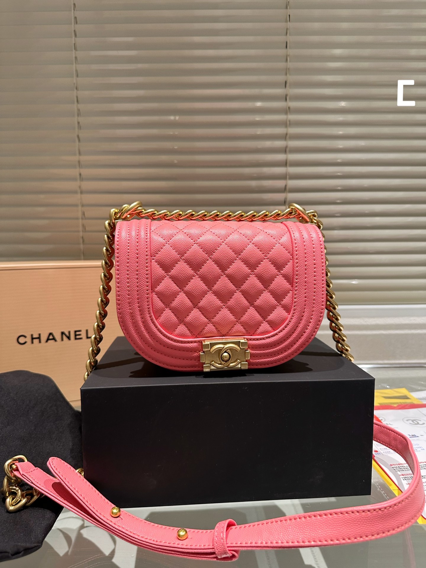 Chanel Boy Chanel Messenger Bag Saddle Bag