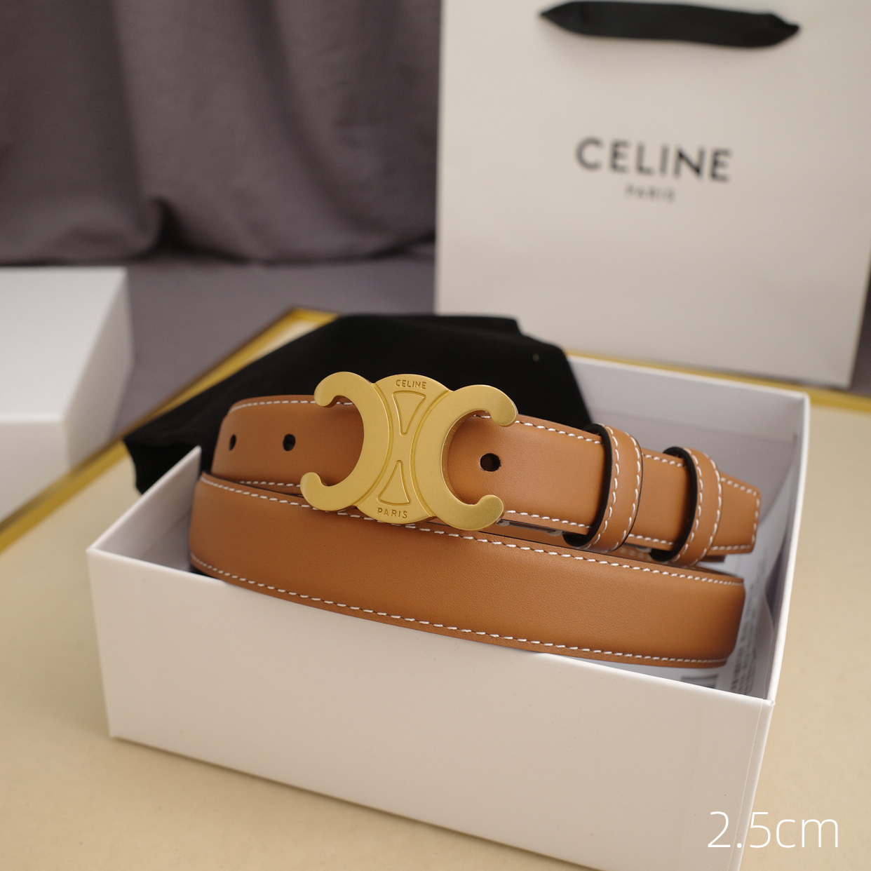 New Explosion Belt Original Half Copper Buckle Head Layer Original Leather