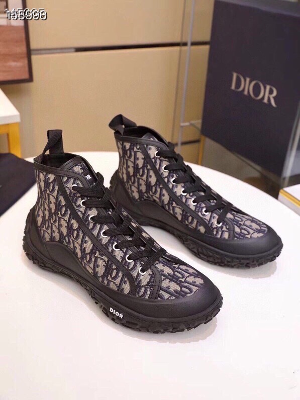 Dior high top shoes.