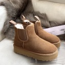 brown slip-on