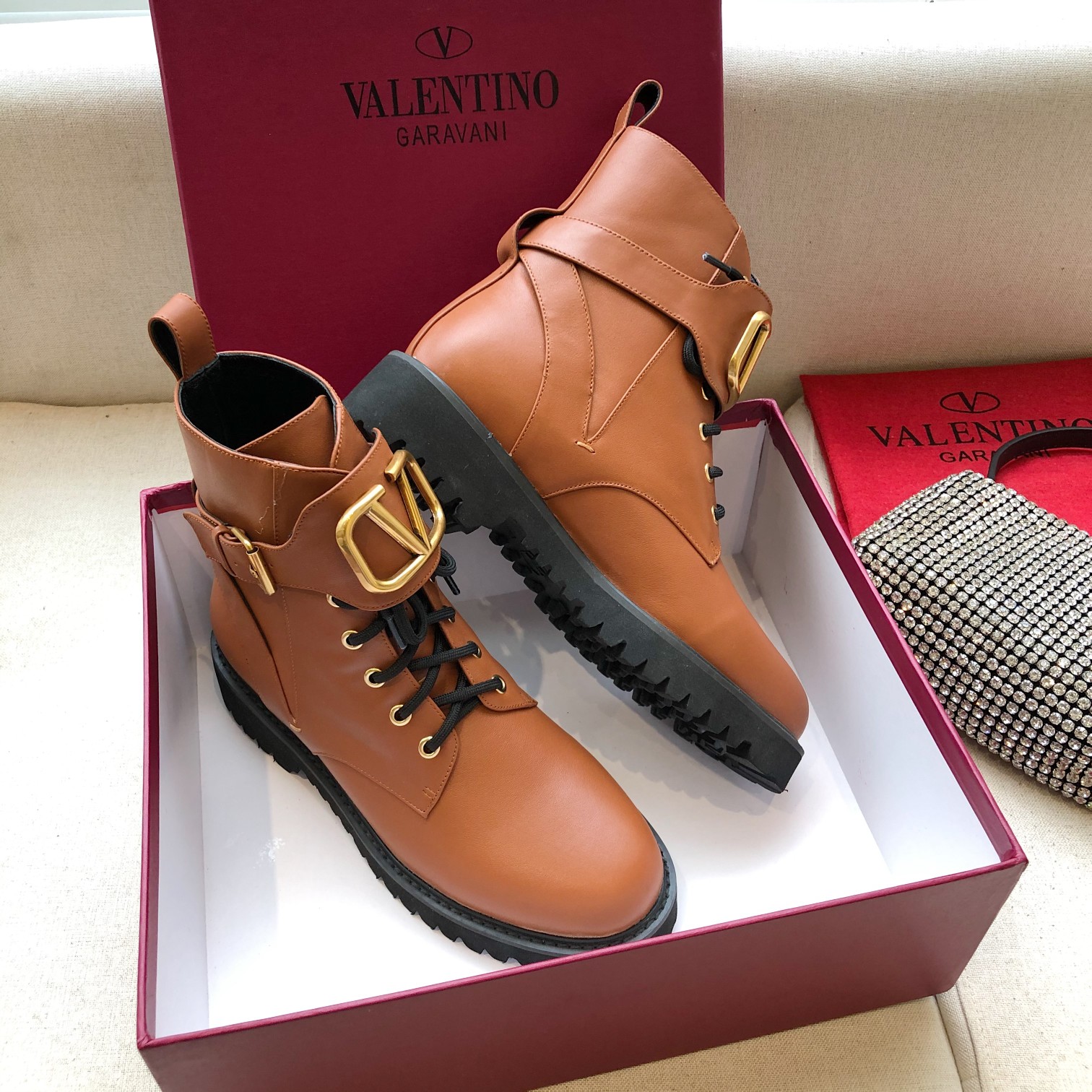 Valentino autumn  winter new Martin boots