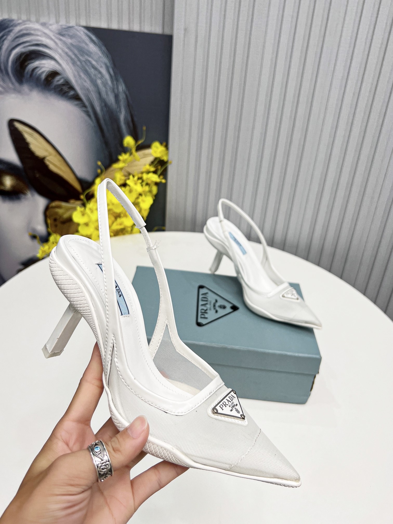 Prada early spring new high heels