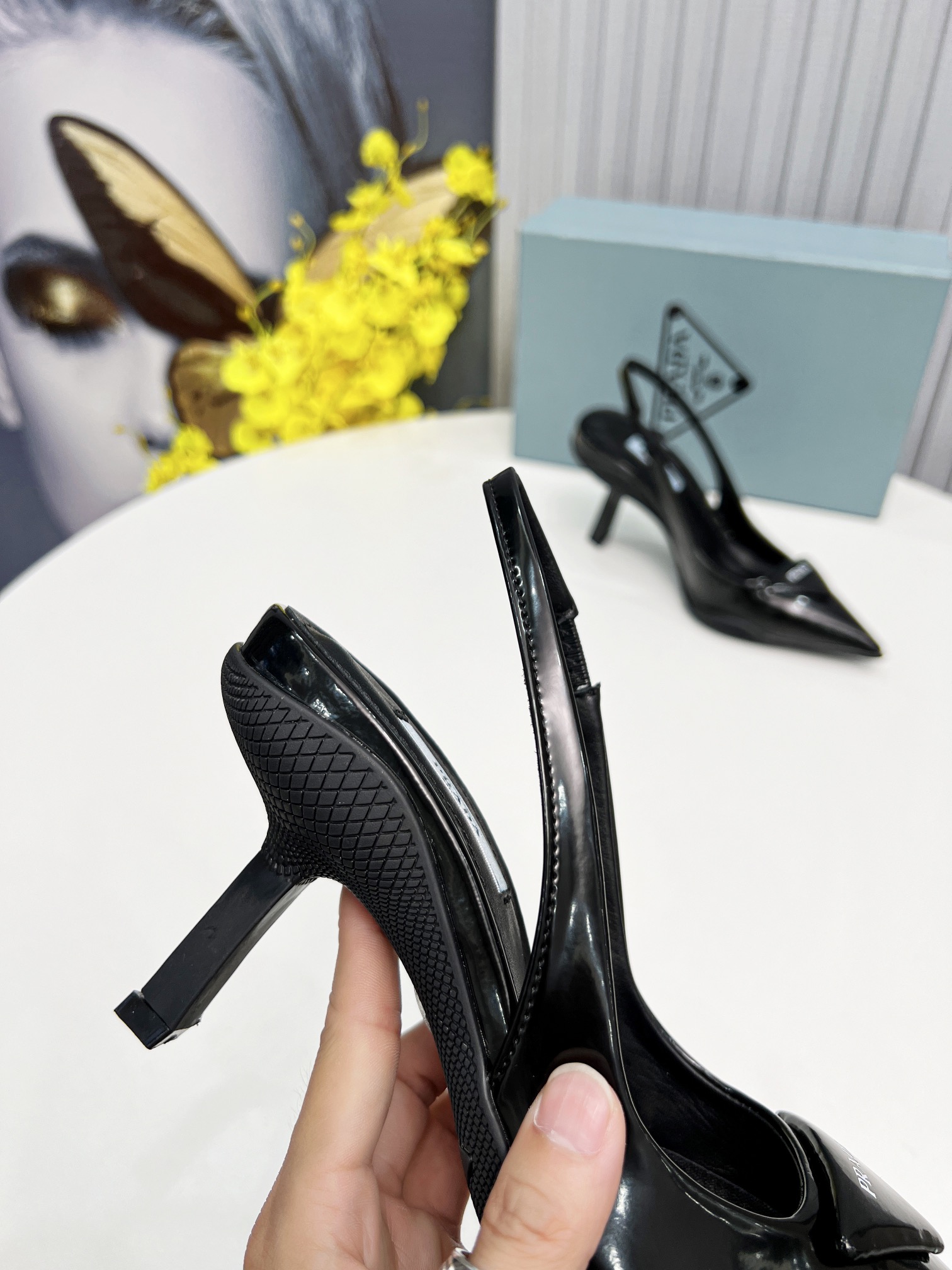 Prada early spring new high heels