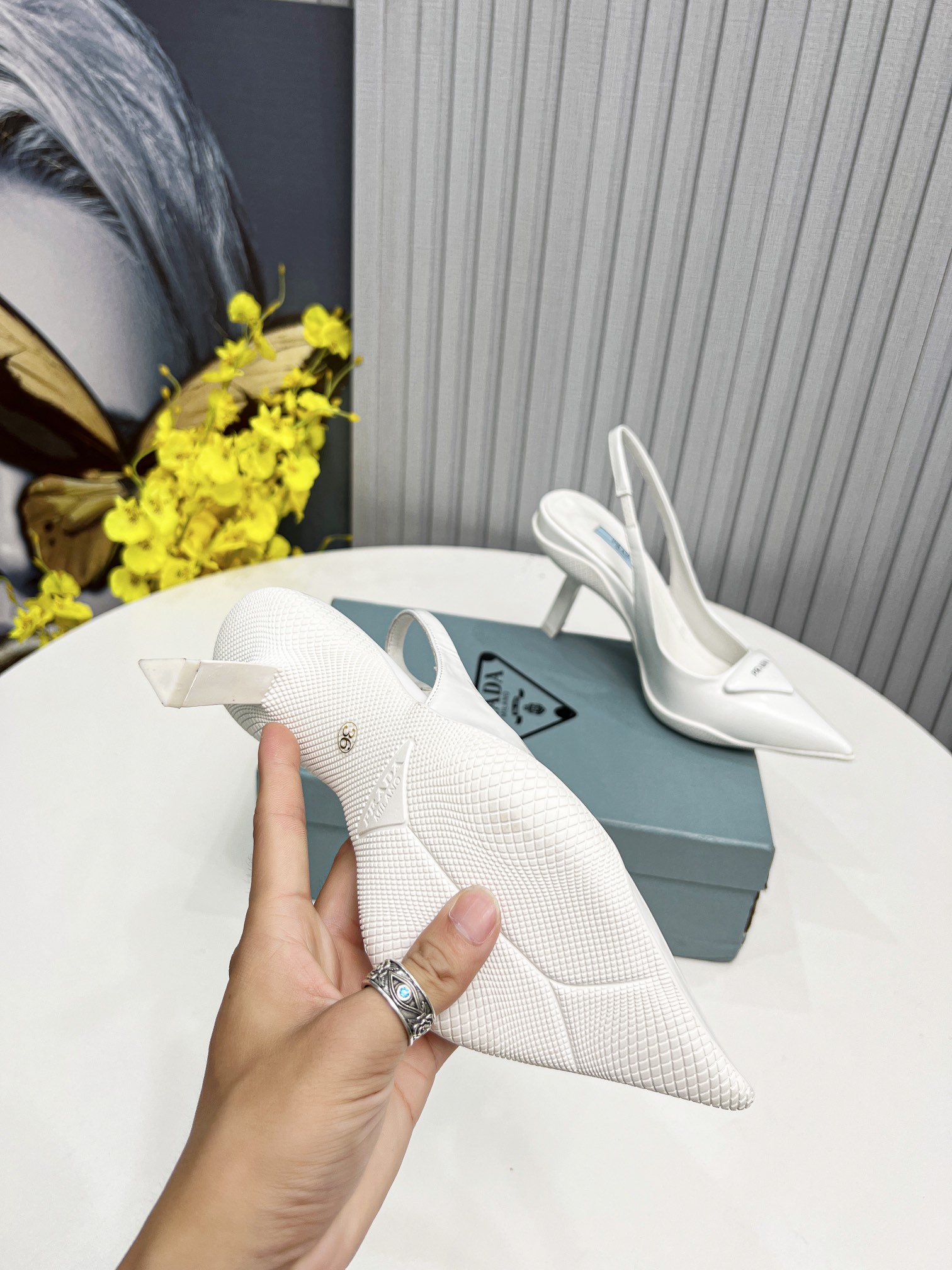 Prada early spring new high heels