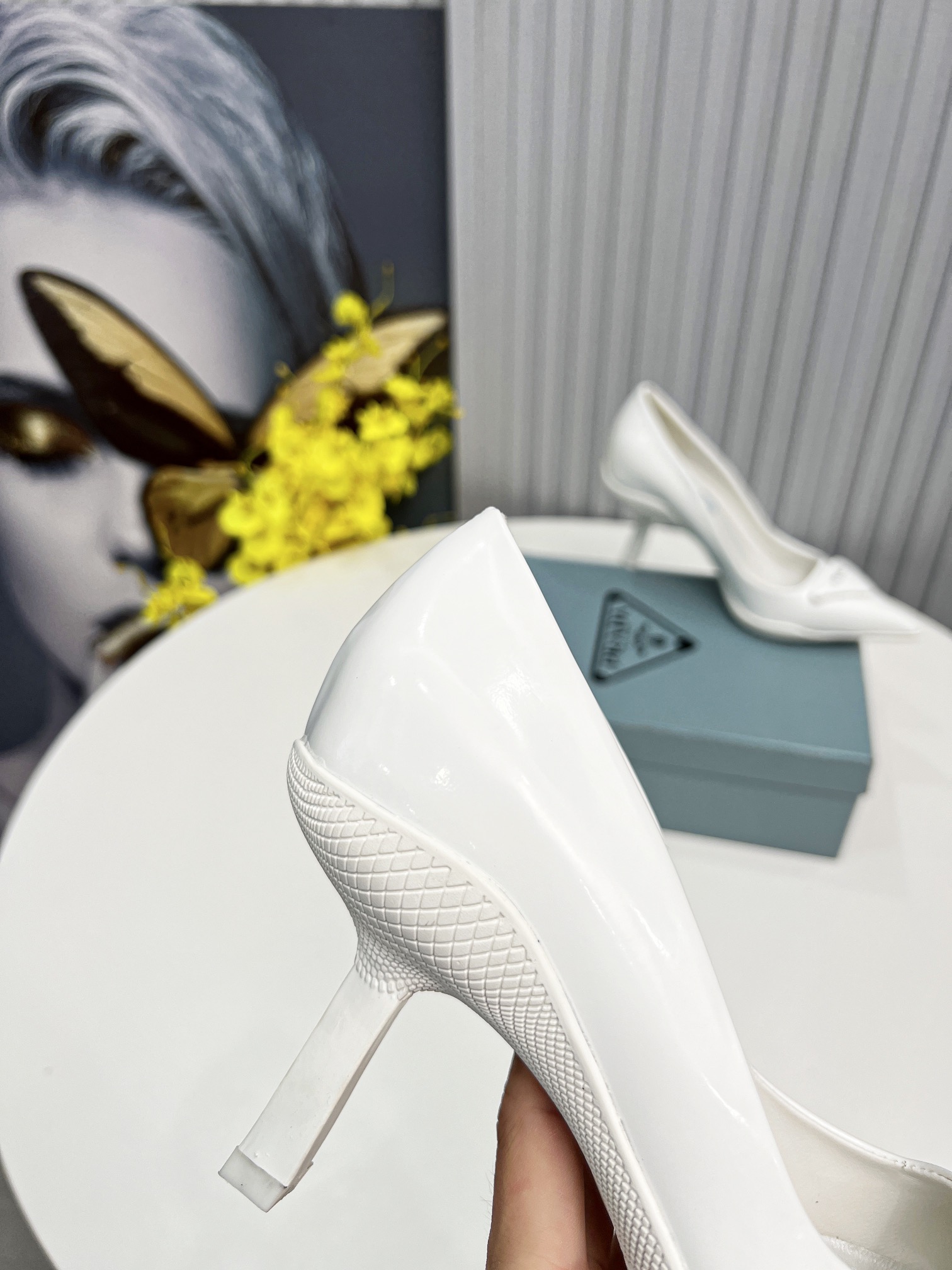 Prada early spring new high heels