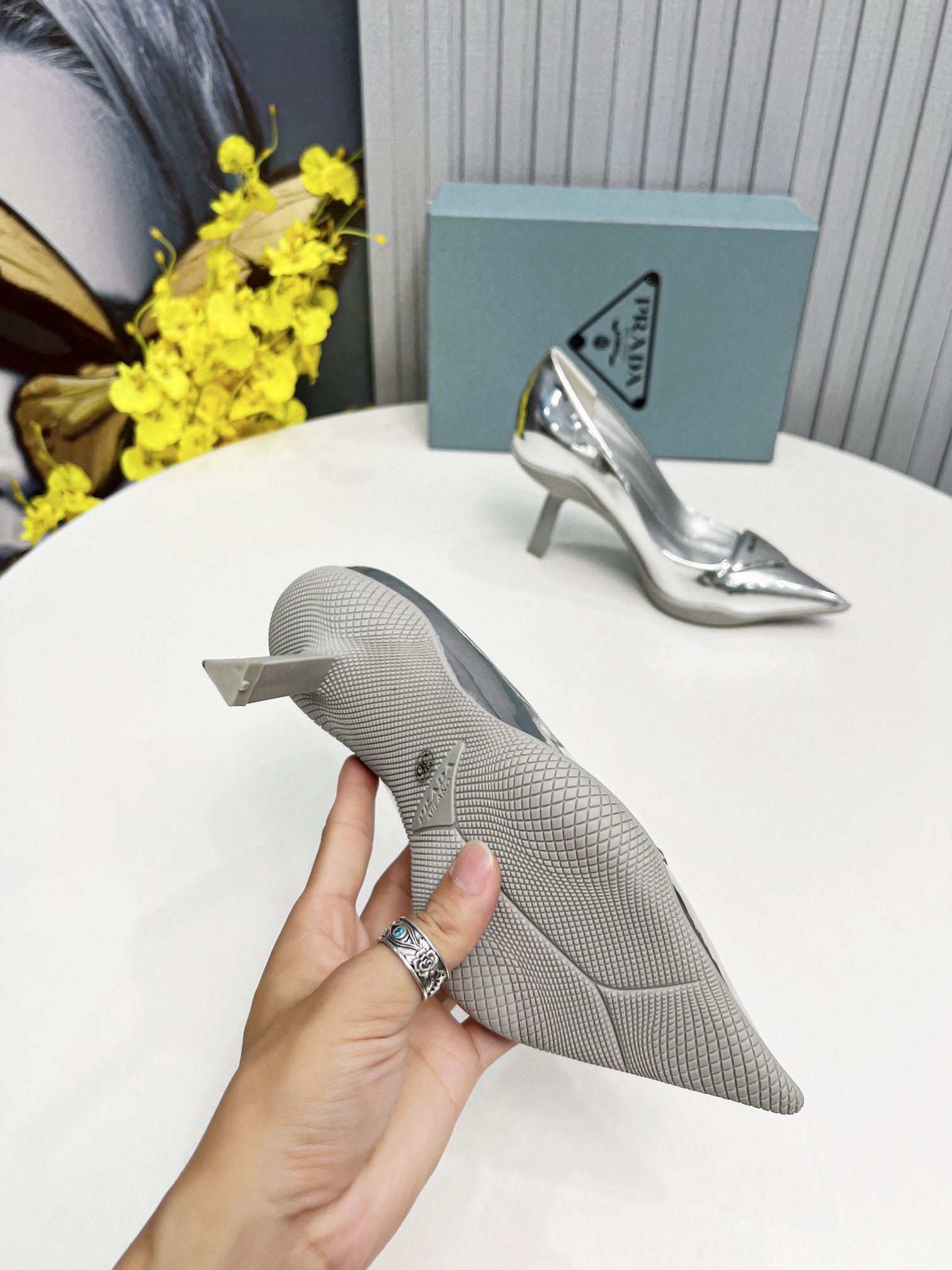 Prada early spring new high heels