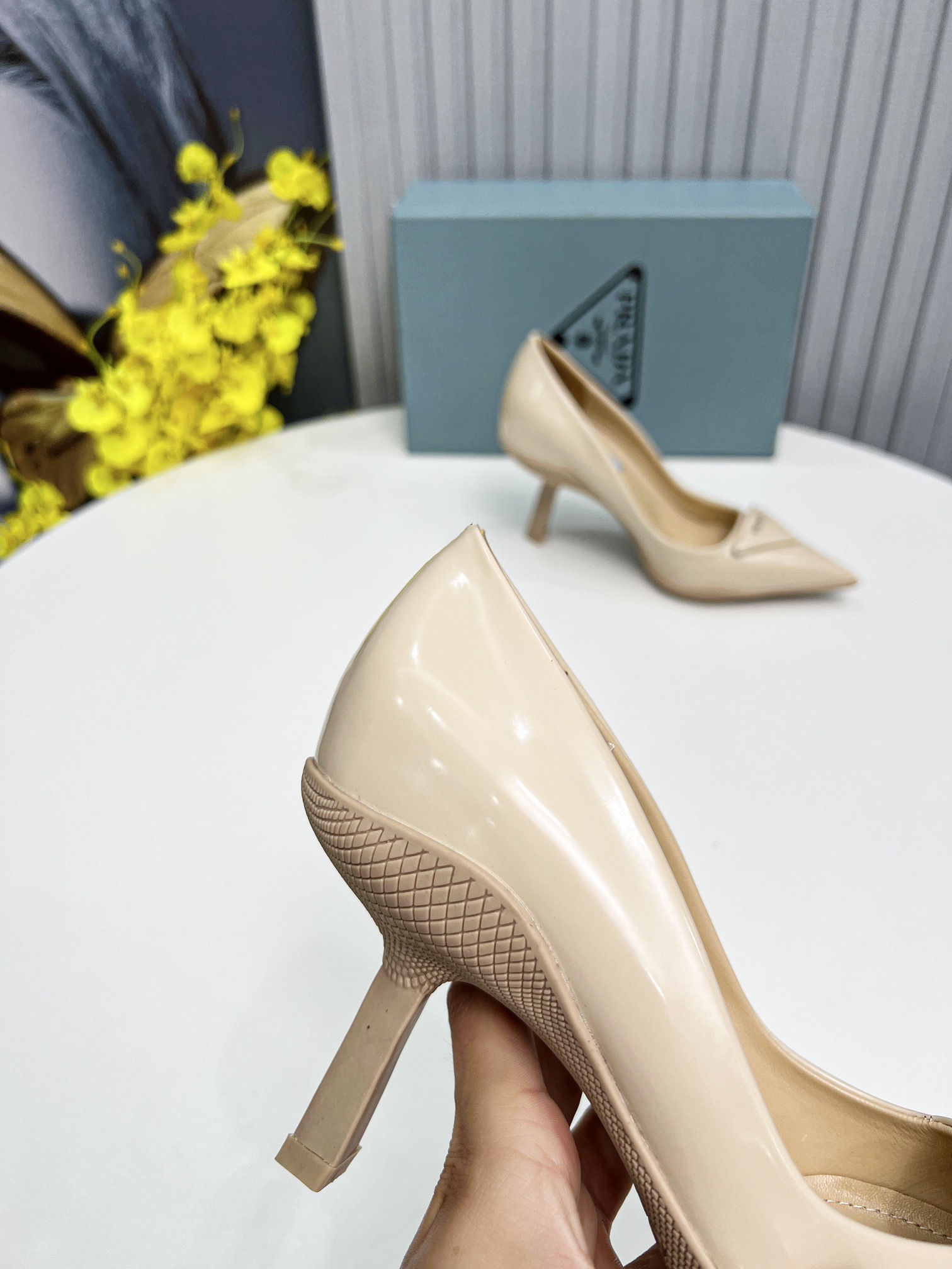 Prada early spring new high heels
