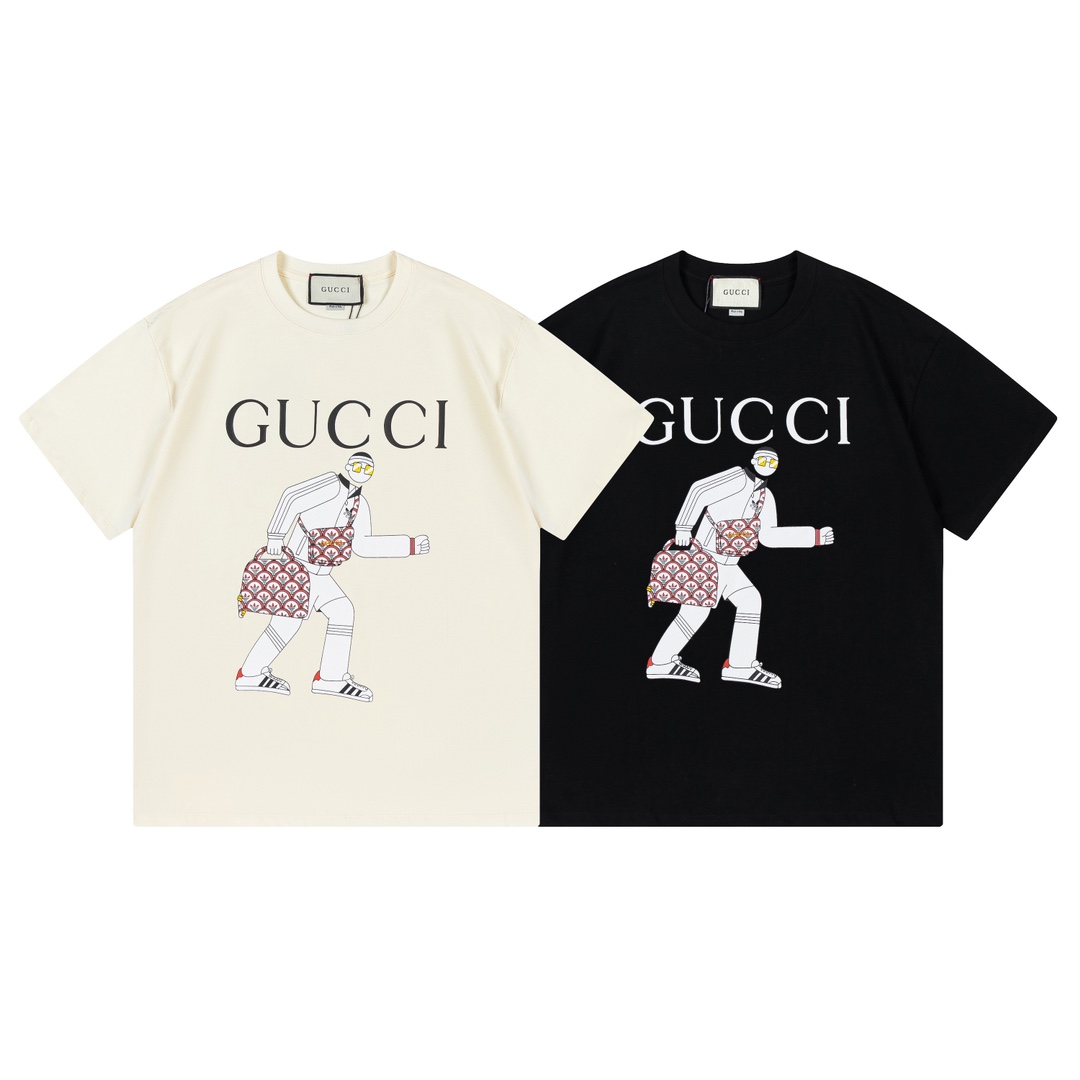 Gucci Retro Style Fashion Men Women T-shirt