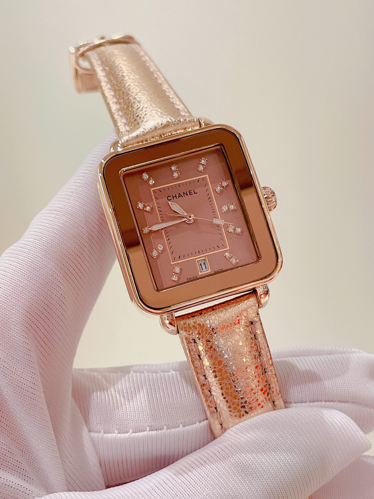 CHANEL Watch Modern Classic Fashion Design Leather Watchband