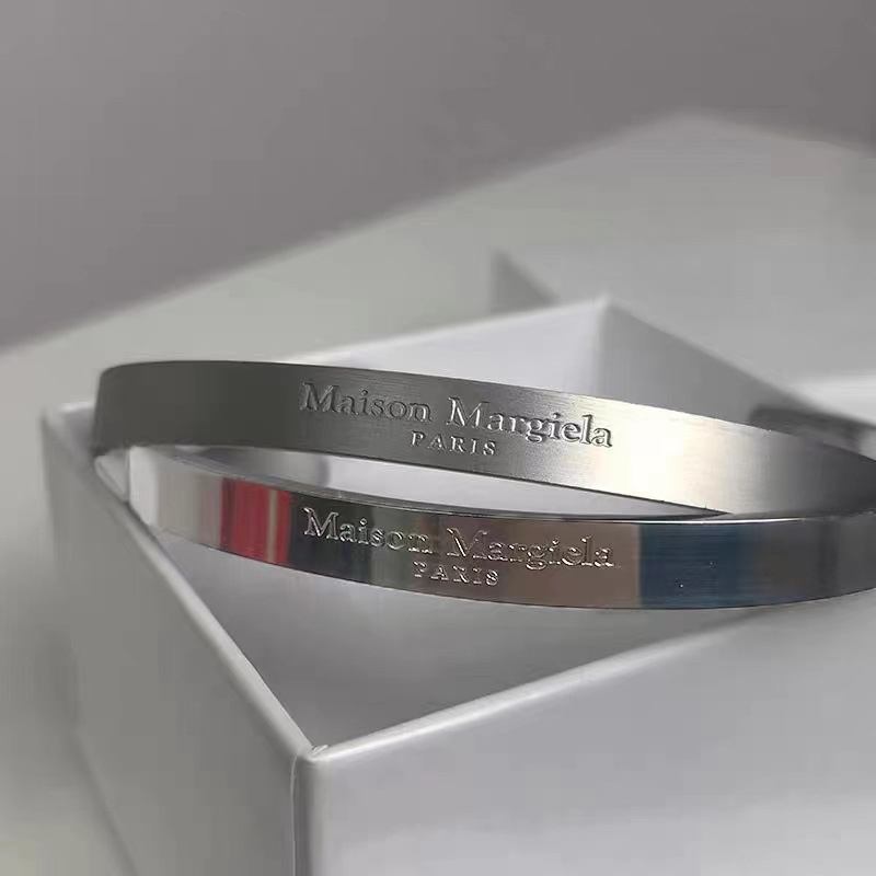Maison Margiela Open Bracelet Titanium Stainless Steel MM6
