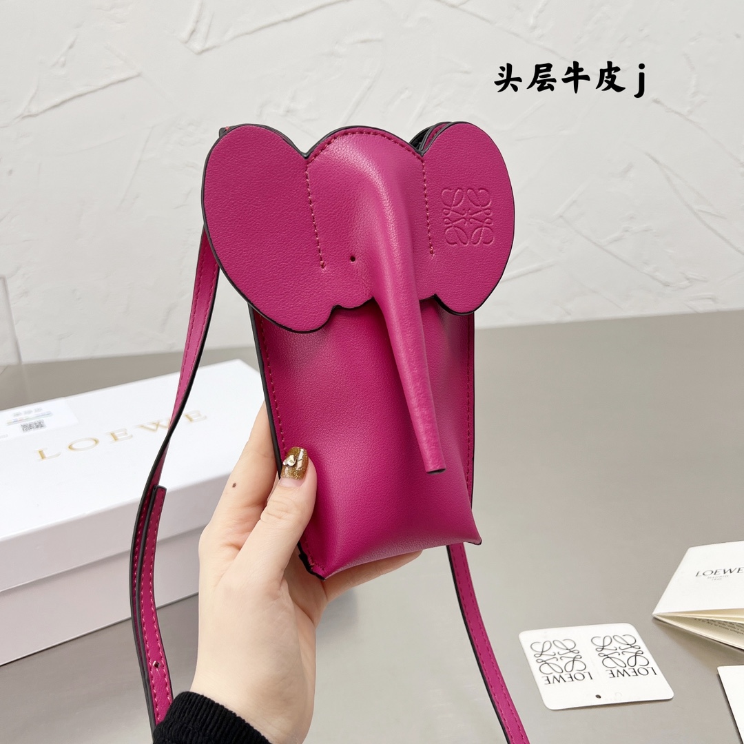 LOEWE little elephant bag phone bag