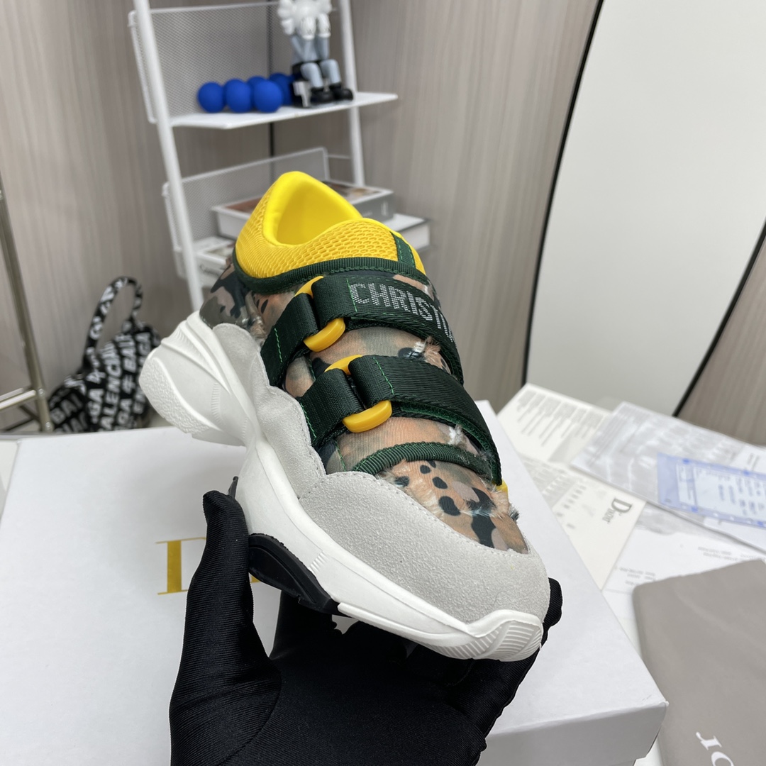 Dior D-wander velcro sneakers 