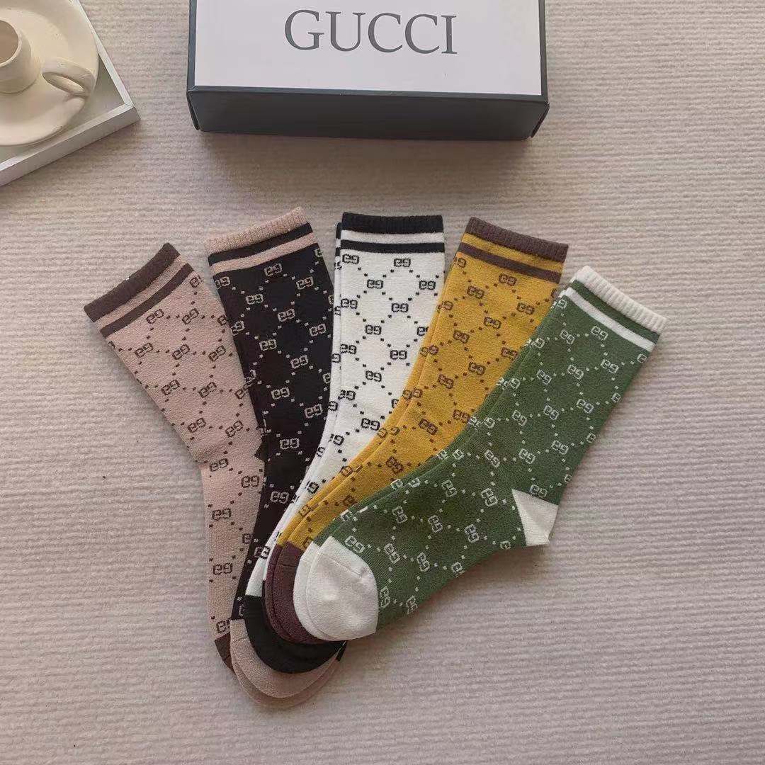 Gucci Counter Purchase Quality Mid-tube Socks Good To See The Explosion Of Gucci Cashmere Socks