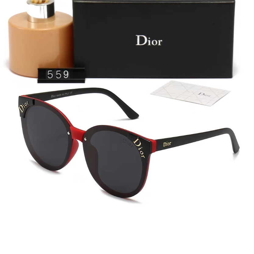 Dior fashion oval sunglasses