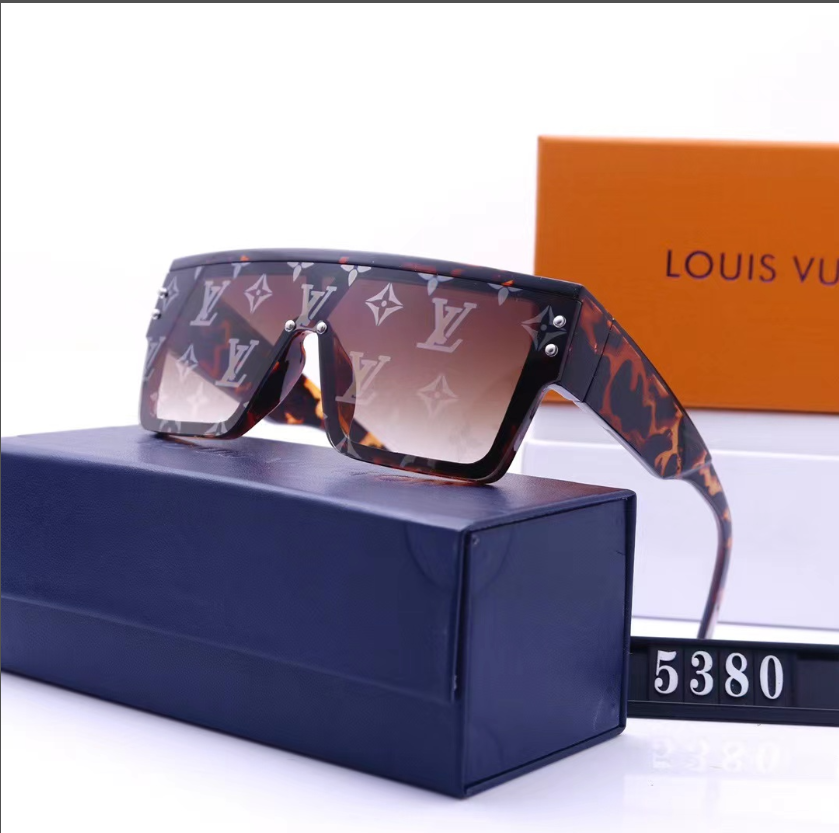 LV fashion trendy letter sunglasses