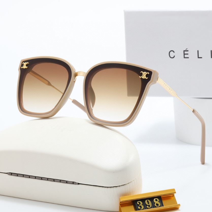 Celine fashion thin frame metal sunglasses