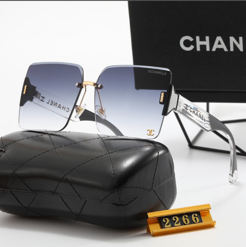 Chanel classic square frame sunglasses