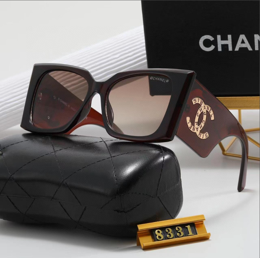 Chanel trendy thick frame sunglasses