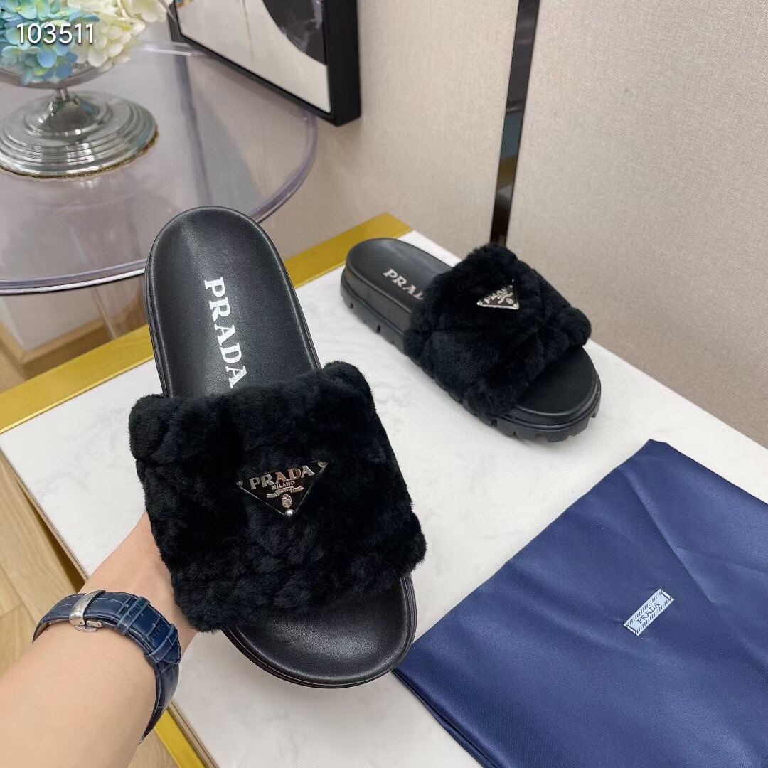 Prada winter new women slippers 