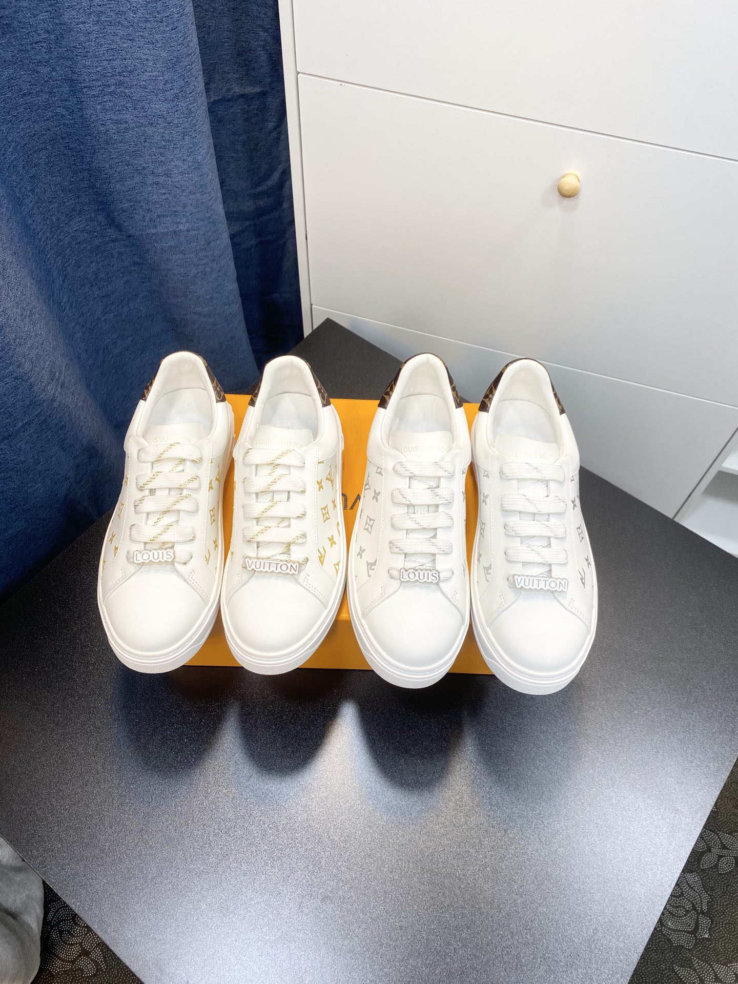 Lv new white shoes