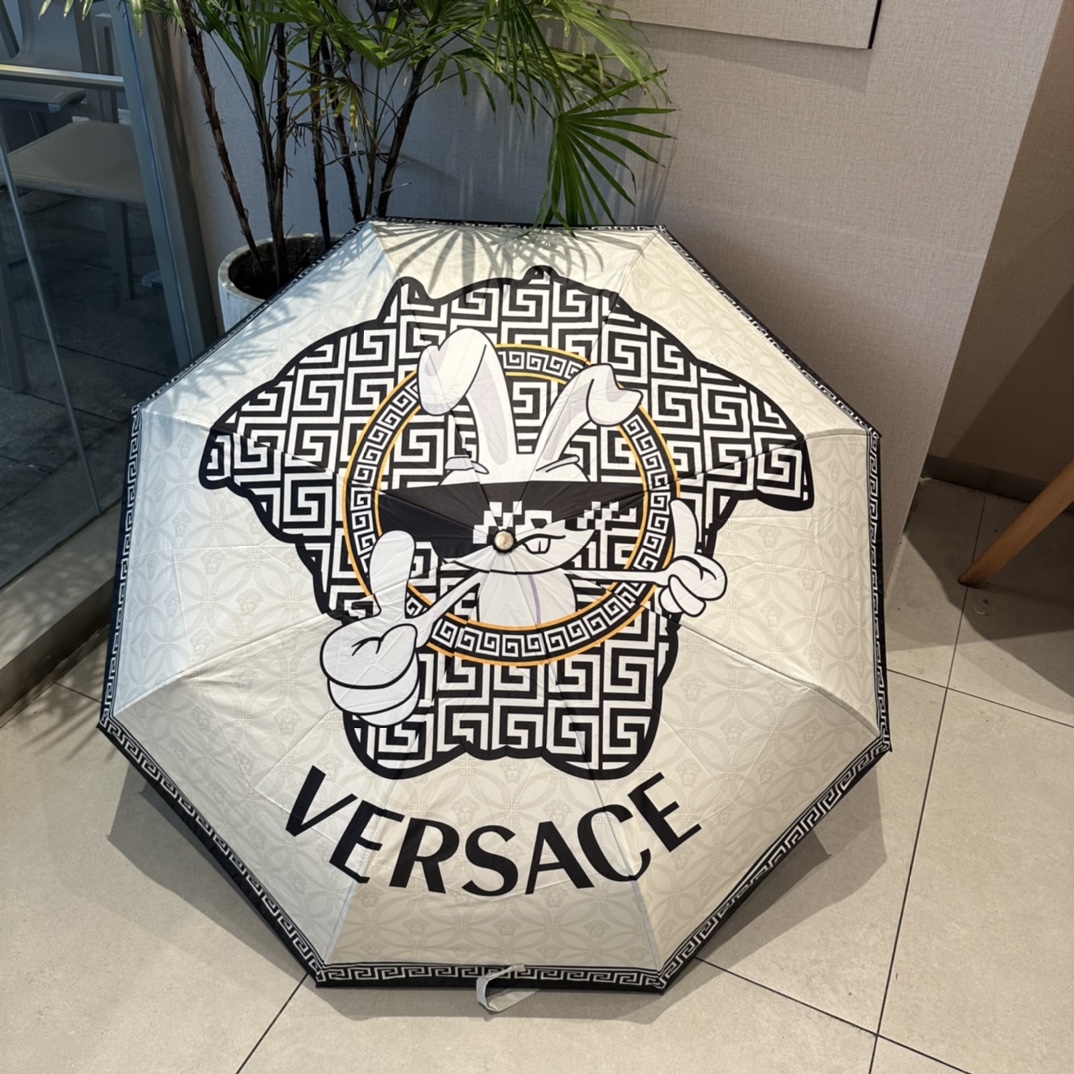 Versace new three-fold self-folding umbrella