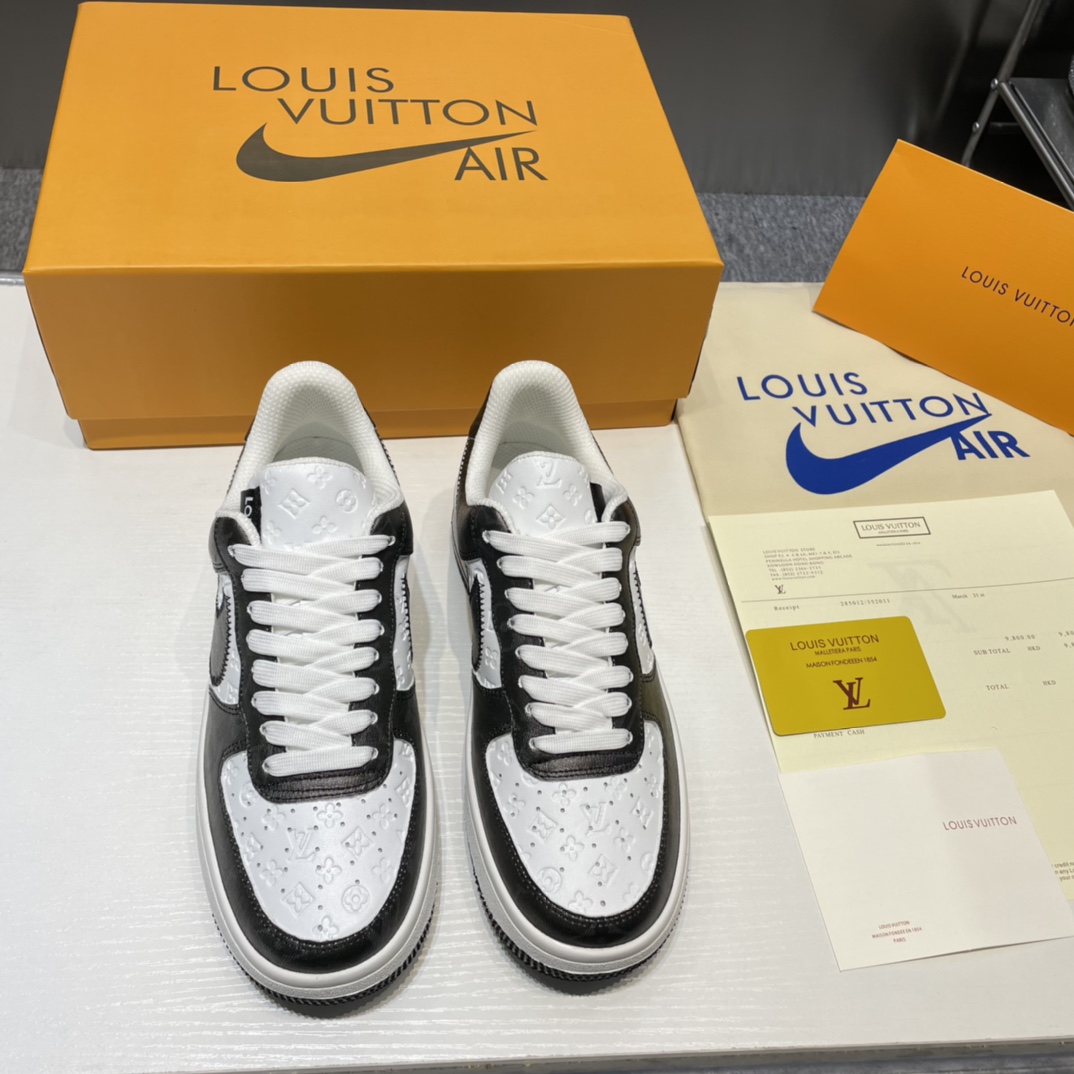 Louis Vuitton x Nike Air Force 1 LV Nike Air Force No. 1 Joint Sneakers Sneakers Low Top Sneakers Sneakers