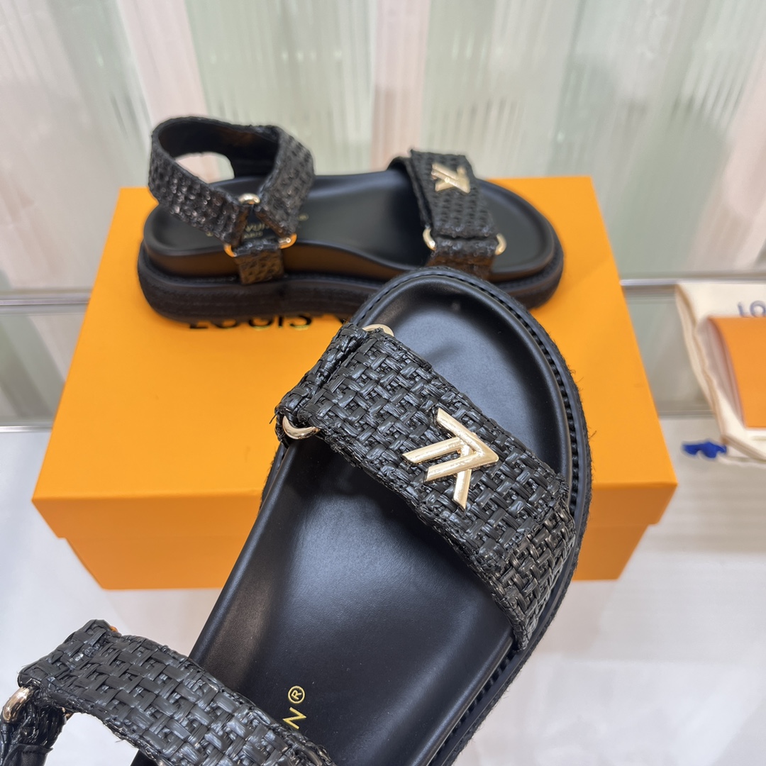 Louis Vuitton2023 spring and summer new ladies CordobaComfort flat sandals